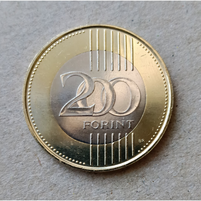 Венгрия 200 Форинтов 2024 год , Лайош Баттьяни , Биметалл
