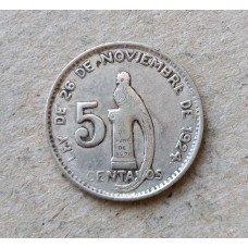 Гватемала 5 Сентаво 1948 год