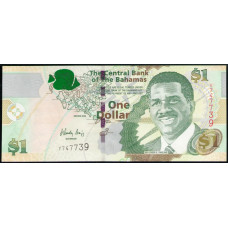 Багамские острова 1 Доллар 2008 год , UNC