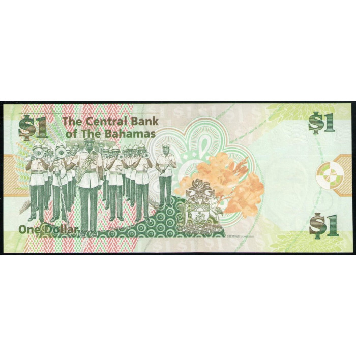 Багамские острова 1 Доллар 2008 год , UNC