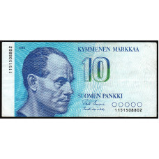 Финляндия 10 Марок 1986 год