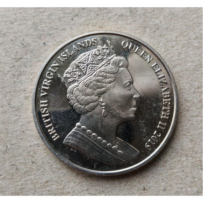 Британские Виргинские Острова 1 Доллар 2019 год , Олимпиада , Каноэ