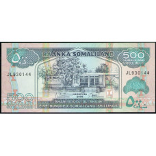 Сомалиленд 500 Шиллингов 2008 год , UNC