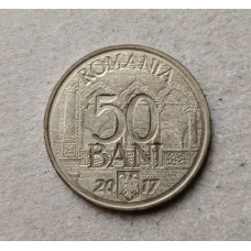 Румыния 50 Бани 2017 год , 10-летие вступления Румынии в Евросоюз   