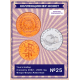 Тонга Набор 3 монеты 2002 - 2005 год Флора Фауна Животные UNC (SET 25)