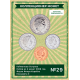 Каймановы Острова Набор из 4 монет 2008 год Фауна Флора Корабль Елизавета II UNC (SET 29)