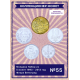 Молдова Набор из 5 монет 1993 - 2013 год Флора Виноград UNC (SET 55)