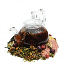 Чай травяной натуральный КЕДРОВЫЙ С ЧАГОЙ для заваривания в чайнике