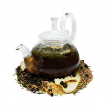 Чай травяной натуральный ЯБЛОКО И МОЖЖЕВЕЛЬНИК для заваривания в чайнике