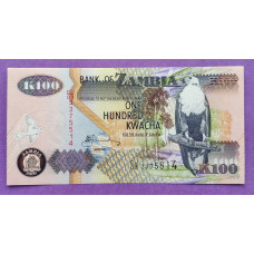 Замбия 100 Квача 2006 P38f UNC