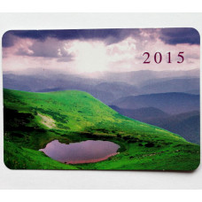 РОССИЯ календарь карманный на 2015 год «ГОРНОЕ ОЗЕРО» (Калуга)