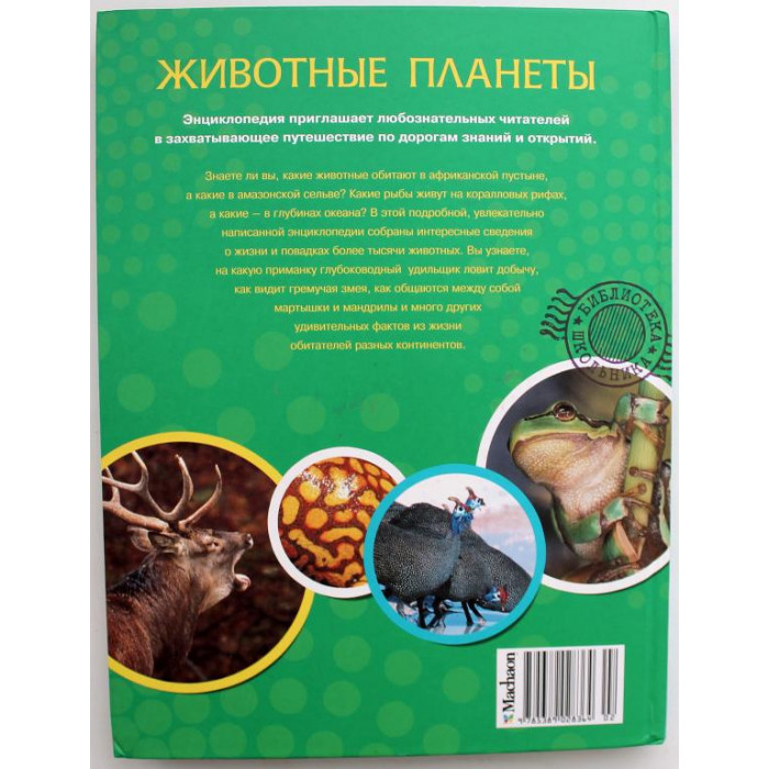 К. Лазье «ЖИВОТНЫЕ ПЛАНЕТЫ» (Махаон, 2012) ЭНЦИКЛОПЕДИЯ