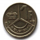 БЕЛЬГИЯ 1 франк 1989 (KM# 170 «BELGIQUE») БОДУЭН I
