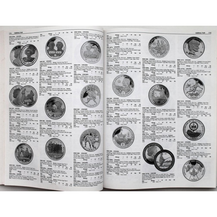 «WORLD COINS». Стандартный каталог монет мира с 2001 по 2007 года» (Krause Publications, 2007)