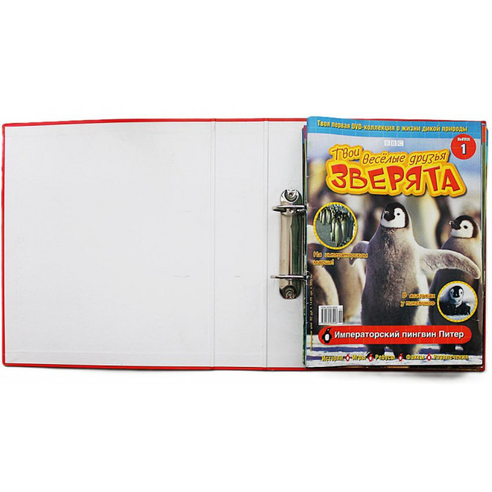 "Твои веселые друзья ЗВЕРЯТА". Комплект из первых 26 выпусков в папке. Без DVD