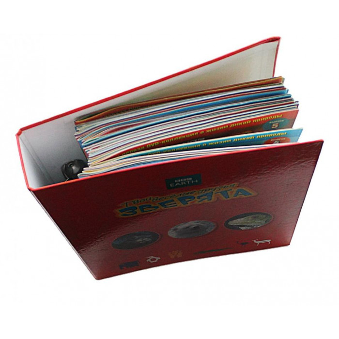 "Твои веселые друзья ЗВЕРЯТА". Комплект из первых 26 выпусков в папке. Без DVD