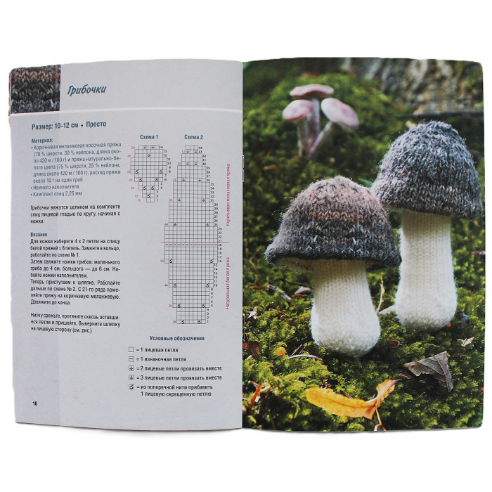 К. Биркер - Лесная природа. Цветы, ягоды, насекомые. Вяжем спицами