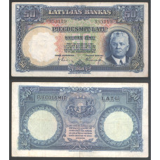 Литва 50 Лат 1934 год № 353119