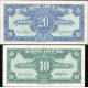 Китай набор 10 и 20 Центов 1940 год; UNC