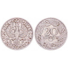 Польша 20 Грошей 1923 год Y# 12