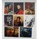 СССР комплект из 8 открыток «ЖИВОПИСЬ» (Изобразительное искусство, 1974-1979)