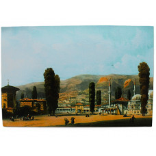 Почтовая открытка «ХАНСКИЙ ДВОРЕЦ». Карло Боссоли. Чистая. Посткроссинг