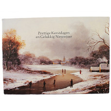 НИДЕРЛАНДЫ открытка "Prettige Kerstdagen en Gelukkig Nieuwjaar". Счастливого Рождества и Нового года