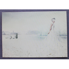 ДАНИЯ открытка "We wish yuo a MAGICAL CHRISTMAS". Мы желаем вам Волшебного Рождества. Снежная королева. 2015 год