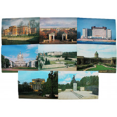 СССР комплект из 8 открыток «ЛЕНИНГРАД» (1985 год) Чистые