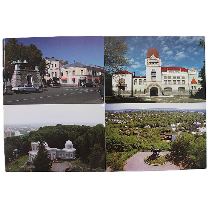 «ПЕНЗА». Комплект из 4 открыток. Новые. Посткроссинг