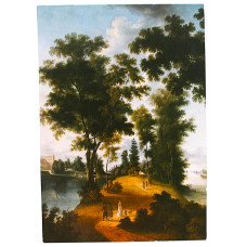 Открытка "Длинный остров в Гатчине". Семен Щедрин. 2008 год. Новая. Посткроссинг