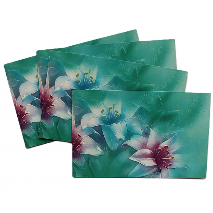 СССР двойная открытка "С праздником 8 марта!" (Мин связи, 1988) Абрамчук. Как новые