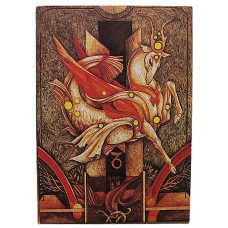 СССР (Эстония) открытка «КОЗЕРОГ». Знак зодиака (Таллин, 1984) Станишевский. Чистая