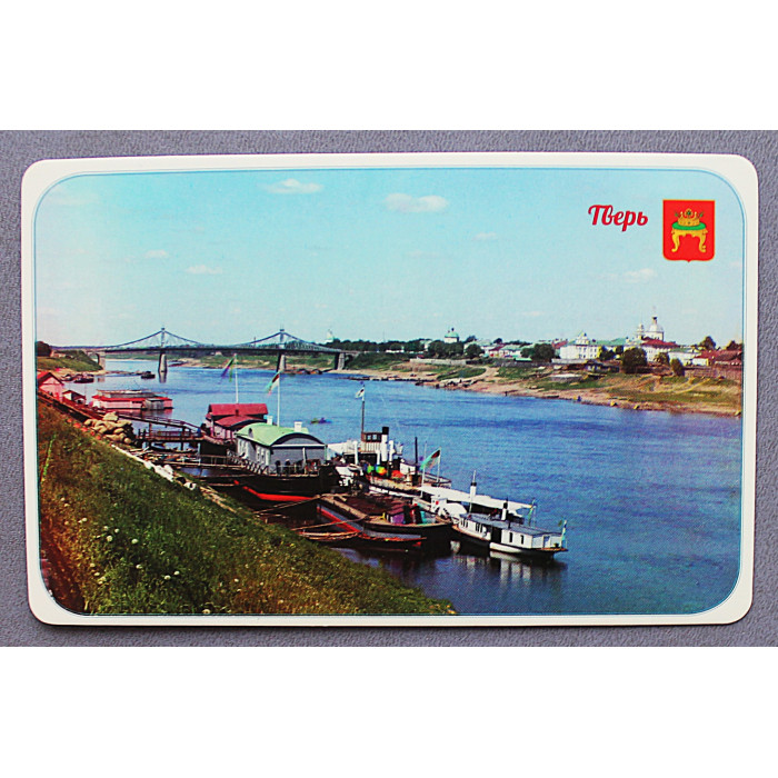 «ТВЕРЬ», 1910. Почтовая видовая открытка. Новая. Посткроссинг