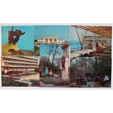 СССР комплект из 6 открыток "ЕВПАТОРИЯ" (1971 год) Чистые