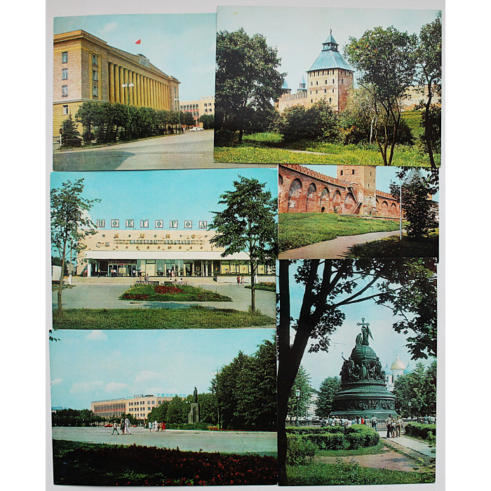 СССР комплект из 6 открыток «НОВГОРОД» (Советская Россия, 1982)