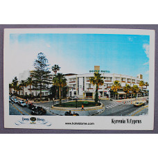 КИПР открытка "DOME HOTEL". Гостиница в городе Кирения. Чистая. Посткроссинг