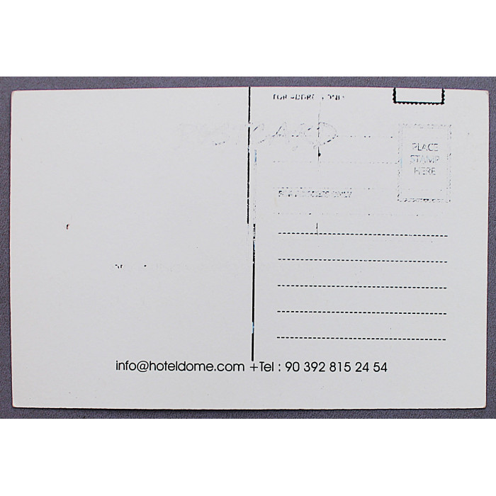 КИПР открытка "DOME HOTEL". Гостиница в городе Кирения. Чистая. Посткроссинг