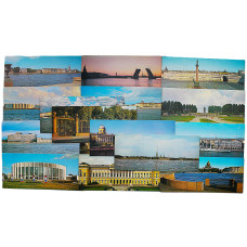 СССР комплект из 24 открыток "LENINGRAD". Ленинград (1980 год) Очень удачные виды