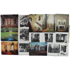 СССР комплект из 8 открыток "PUSHKIN". Город Пушкин. Возрожденный из пепла (1988 год)