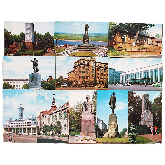 СССР комплект из 11 открыток "Горький" (1970 год) Нижний Новгород