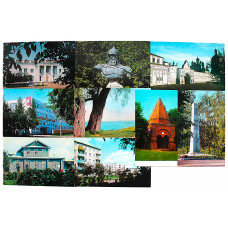 СССР комплект из 9 открыток "Переславль-Залесский" (1976 год)