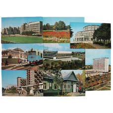 СССР комплект из 8 открыток «МИНСК» (1970 год)