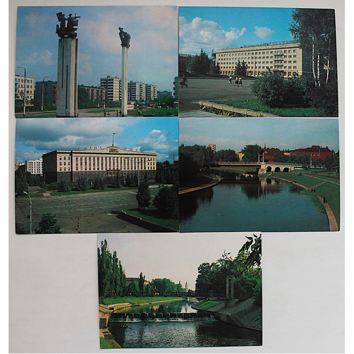 СССР комплект из 6 открыток "Орел" (1987 год)