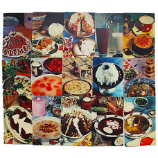 СССР комплект из 15 открыток "ДЕТЯМ К СТОЛУ". Рецепты детской кулинарии. Одобрено институтом питания (1972 год)