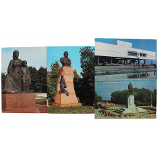 СССР комплект из 4 открыток "Ульяновск" (1972, 1987) Чистые