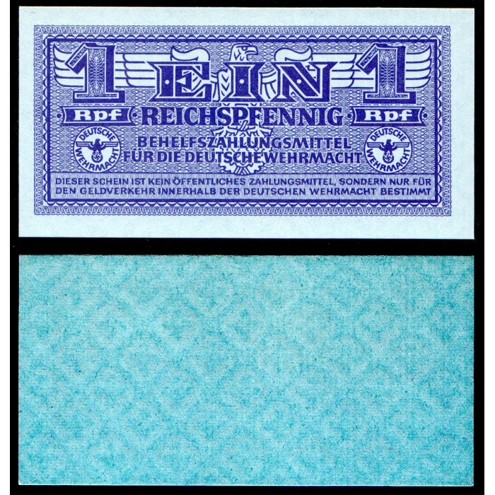 Германия 1 Рейхспфенниг ND год Рейх 1942