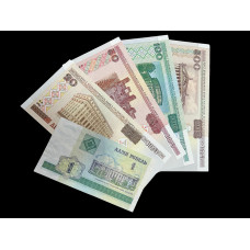 Белоруссия, Набор из 5 банкнот  2000 год. UNC
