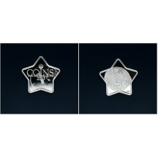 Россия, ММД. Жетон выставки «Coins 2015» Московский монетный двор, 2015 г. Нейзильбер. Знак Рубля.