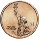 США 1 доллар 2025 D год UNC UC# 439 Космический центр имени Линдона Джонсона в Техасе, Американские инновации